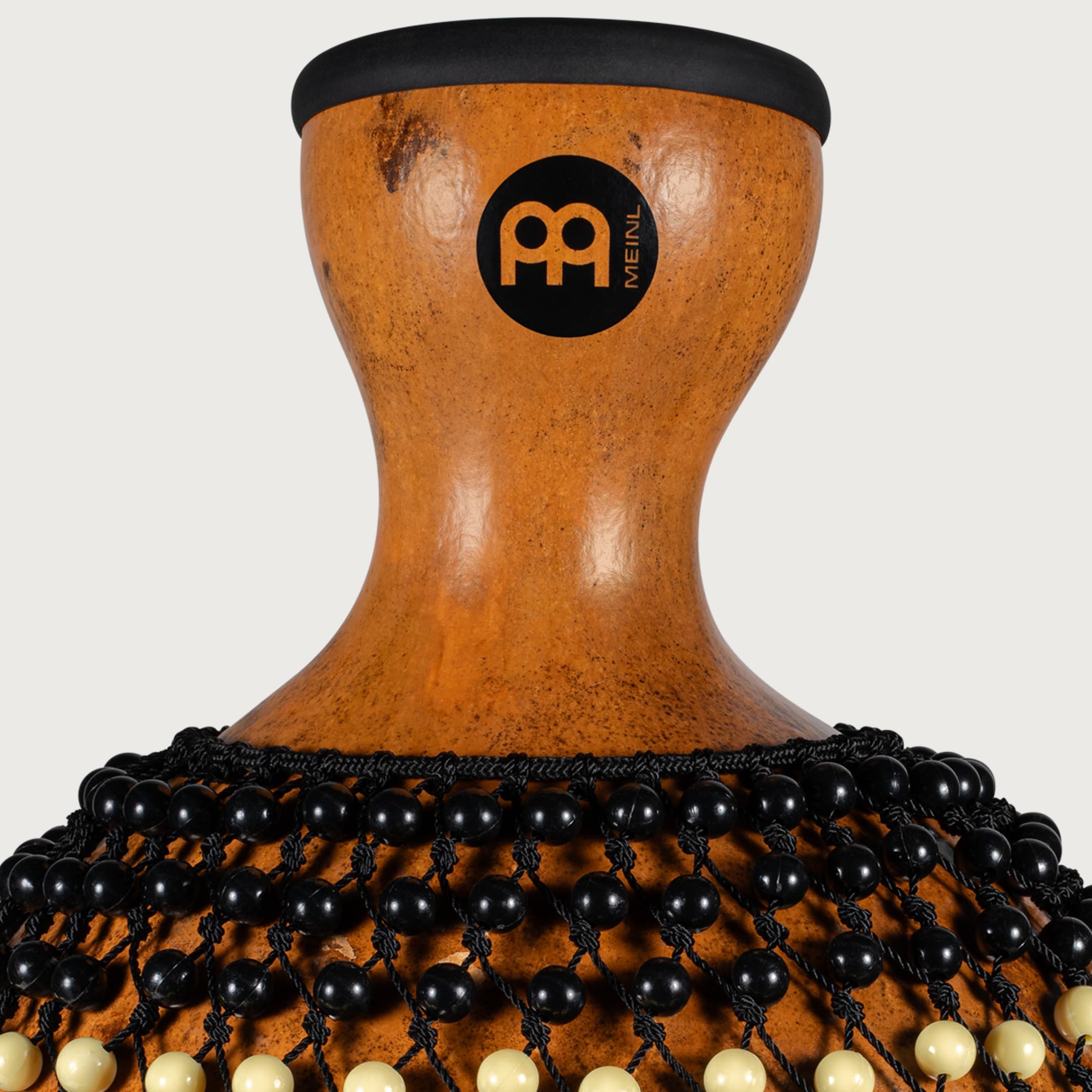 Meinl SHK Shekere Kürbis Natur mit Perlennetz