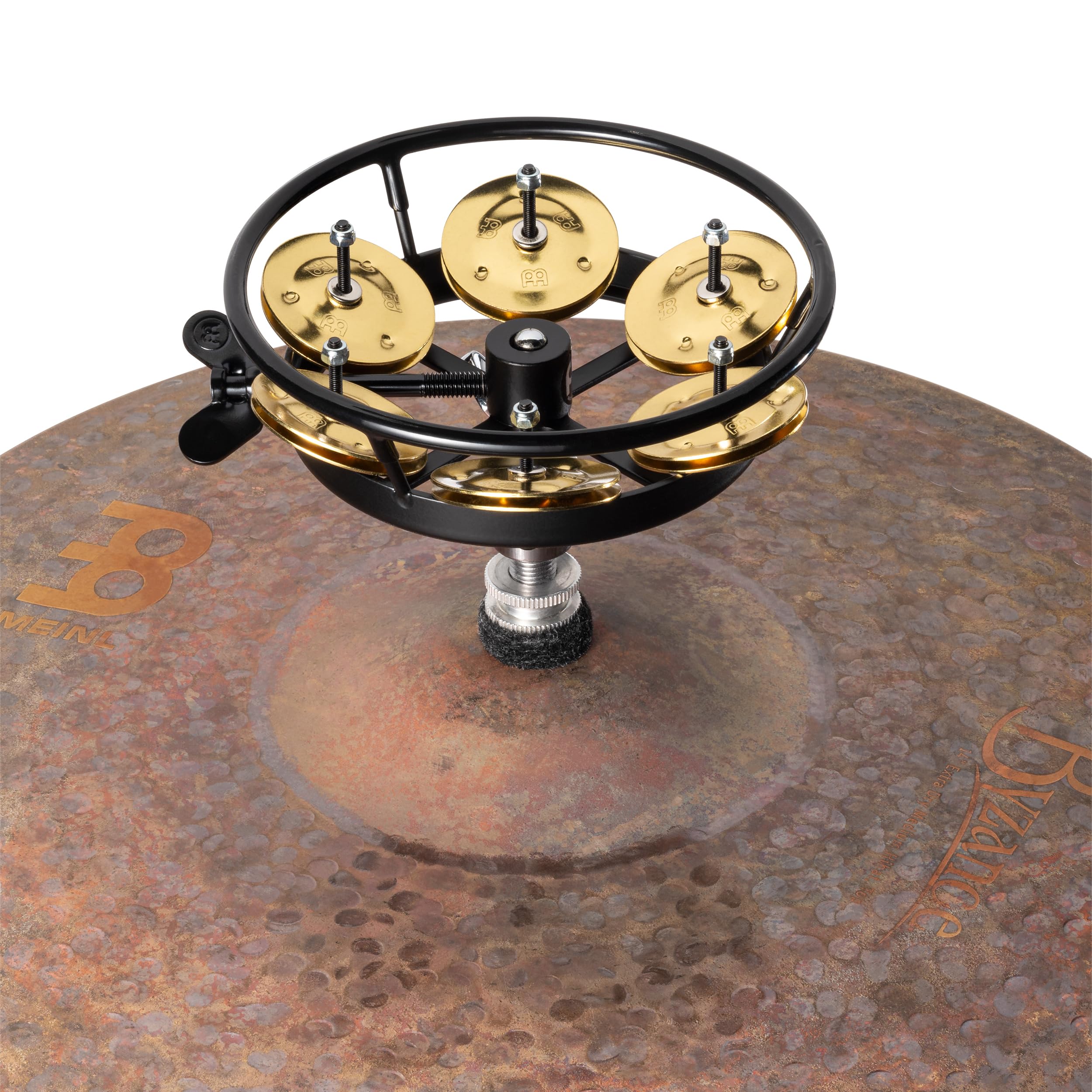 Meinl Tambourines THH1B-BK Hihat Tamburin Messing 5 Zoll