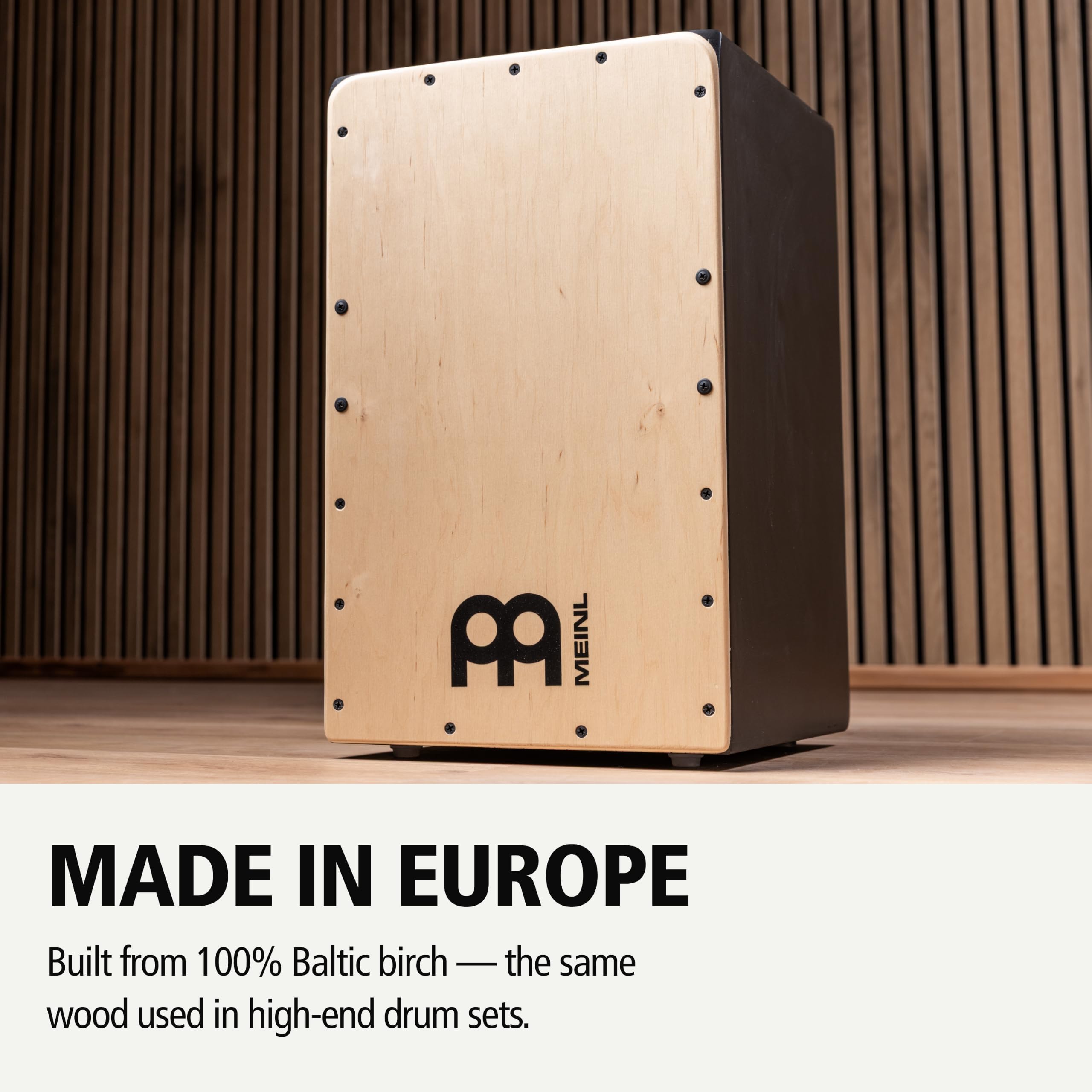 Meinl Pickup PSC100B Snarecraft Cajon Birke mit Tonabnehmer