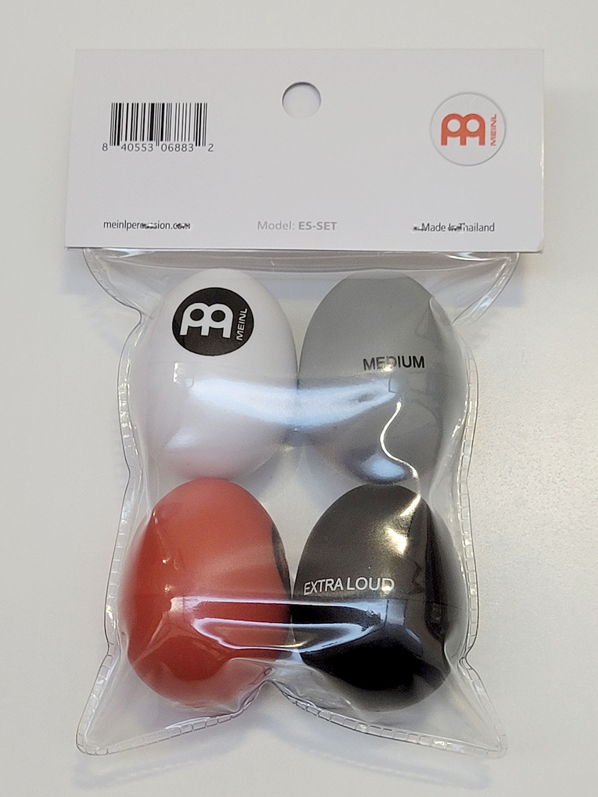 Meinl ES-SET Egg Shaker Set 4 Stk. 4 Lautstärken