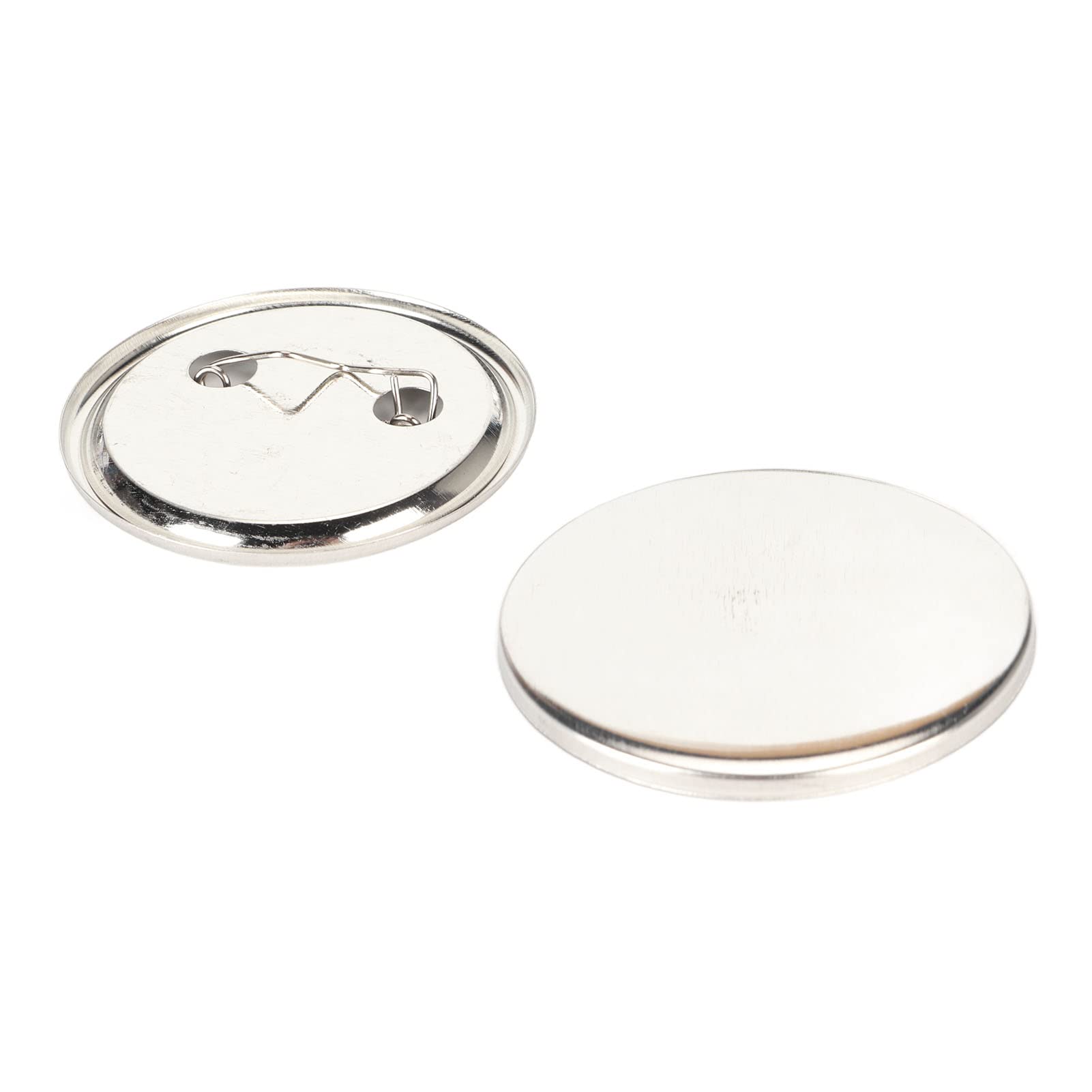 aklosipy Craft Supplies Button-Rohlinge 50 mm 100 Stück