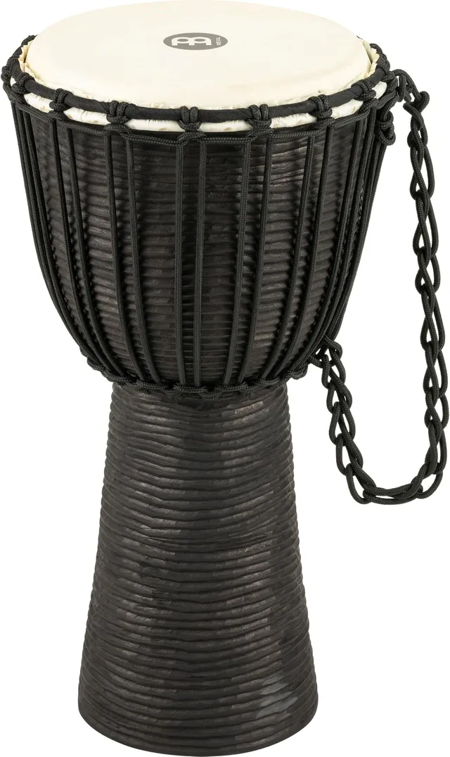 Meinl Black River HDJ3-M Djembe 10 Zoll schwarz Mahagoni