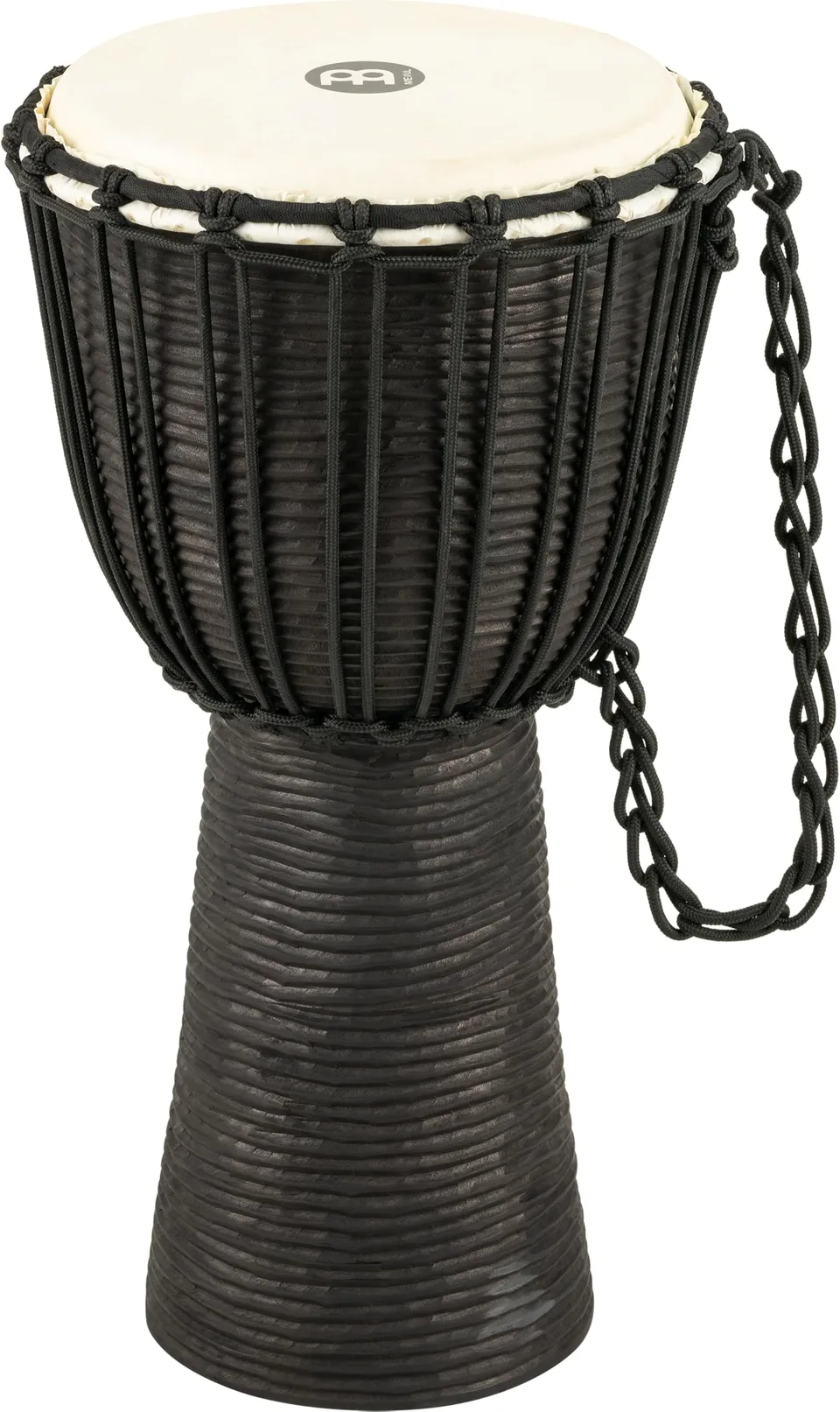 Meinl Black River HDJ3-M Djembe 10 Zoll schwarz Mahagoni