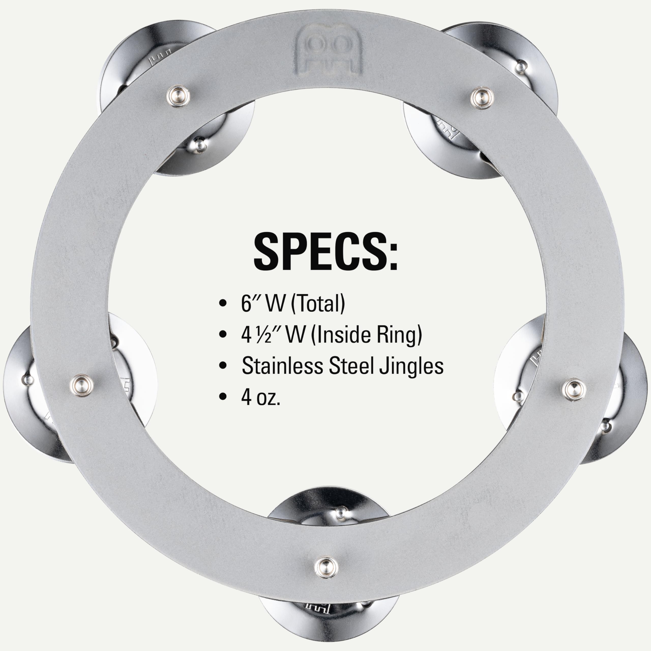 Meinl Hand Percussion CRING Ching Ring Schellenring Edelstahl