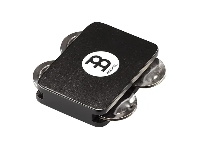 MEINL JT-S-BK Jingle Tap Schellen Schwarz Klett