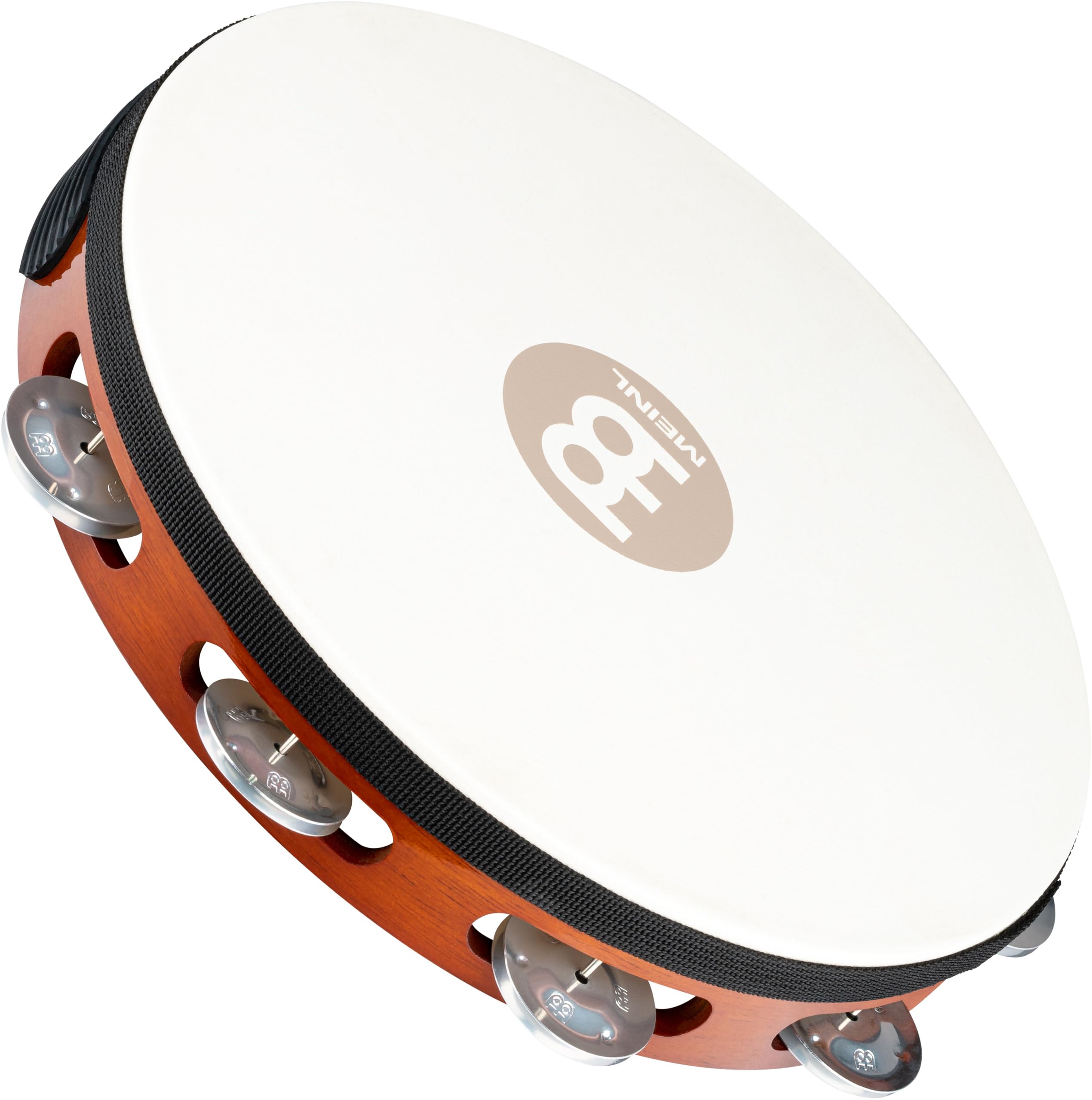 Meinl TAH1A-AB Tamburin Holz Ziegenfell braun 25 cm