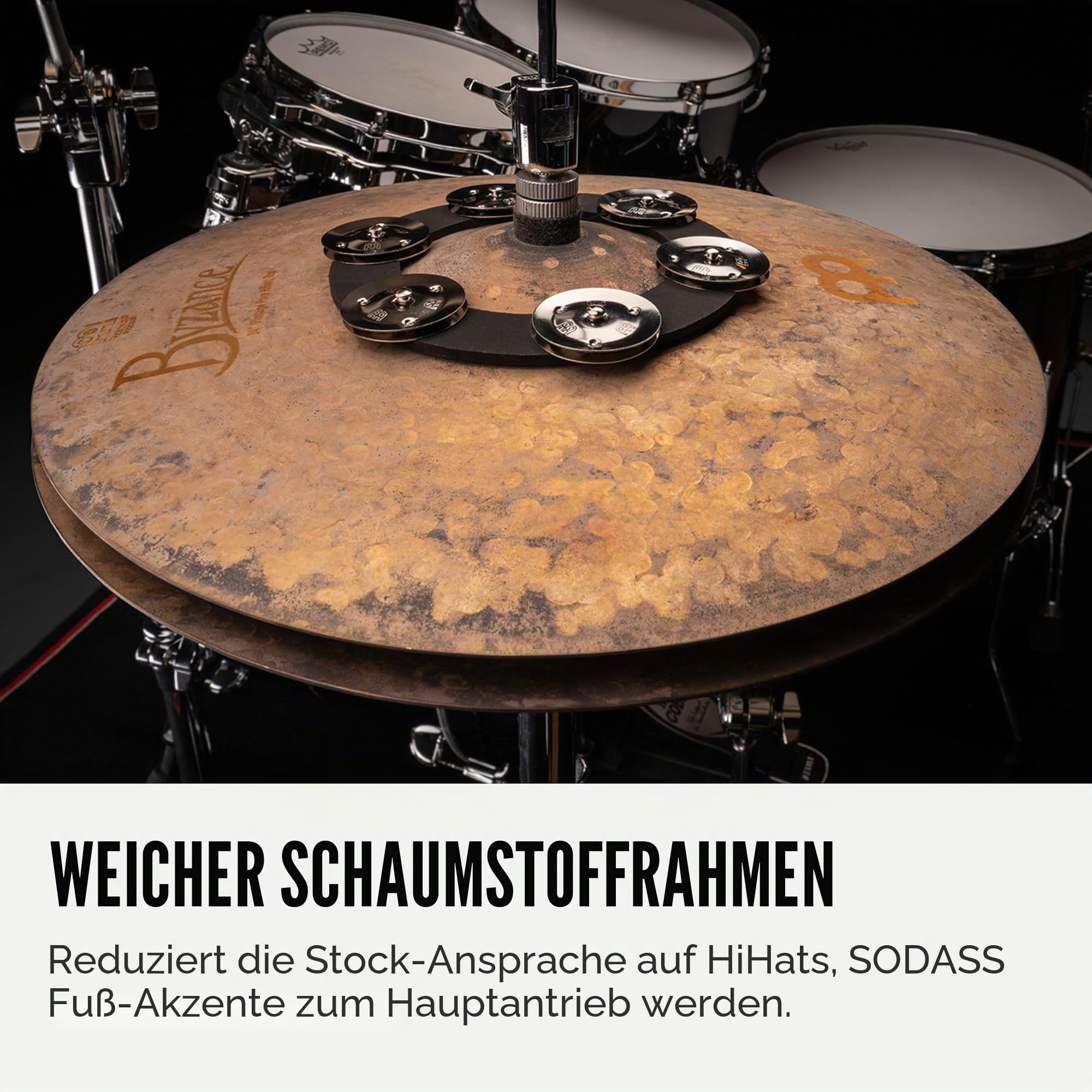 MEINL SCRING Soft Ching Ring Becken 6 Schellen