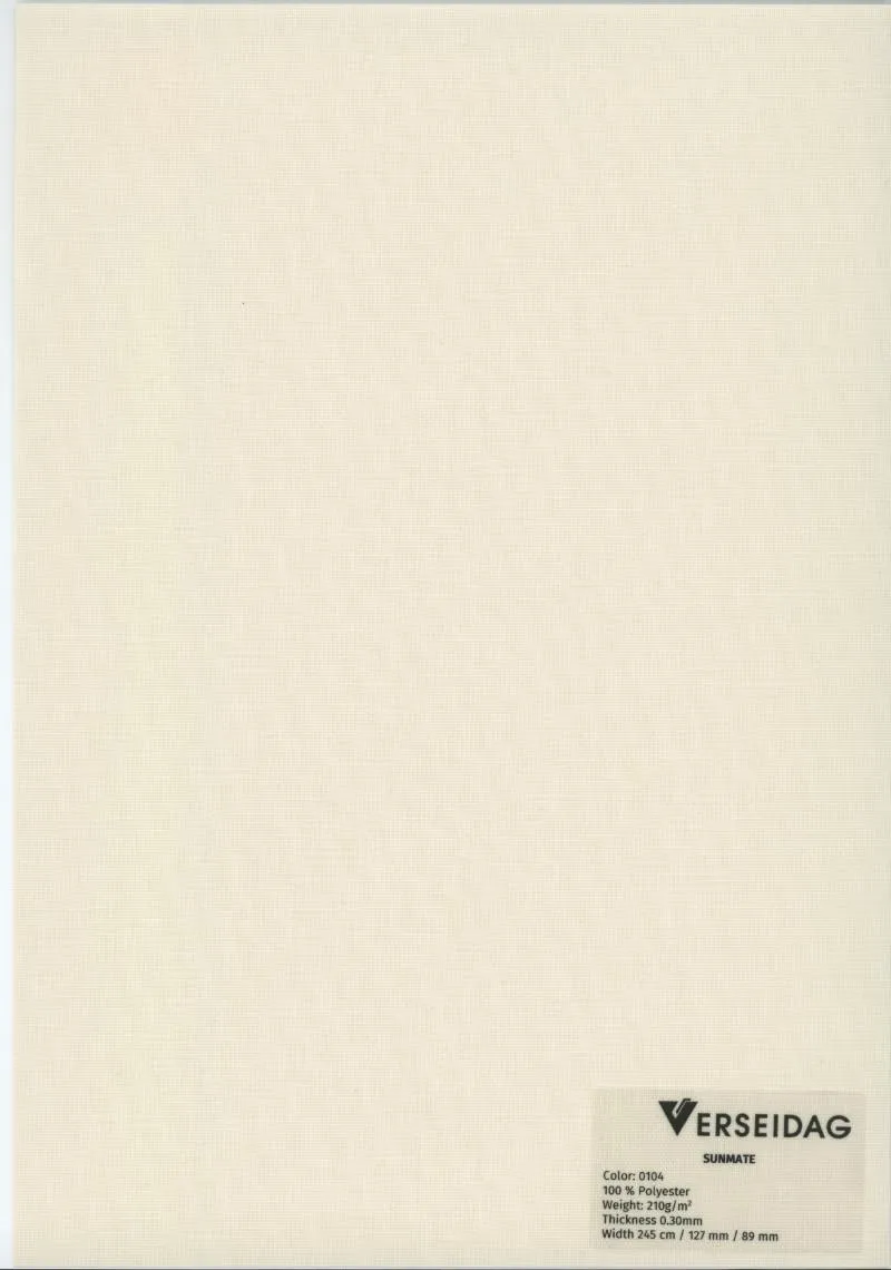 Sauleda Solar Pro Tech Sunmate 0104 Markisenstoff Creme