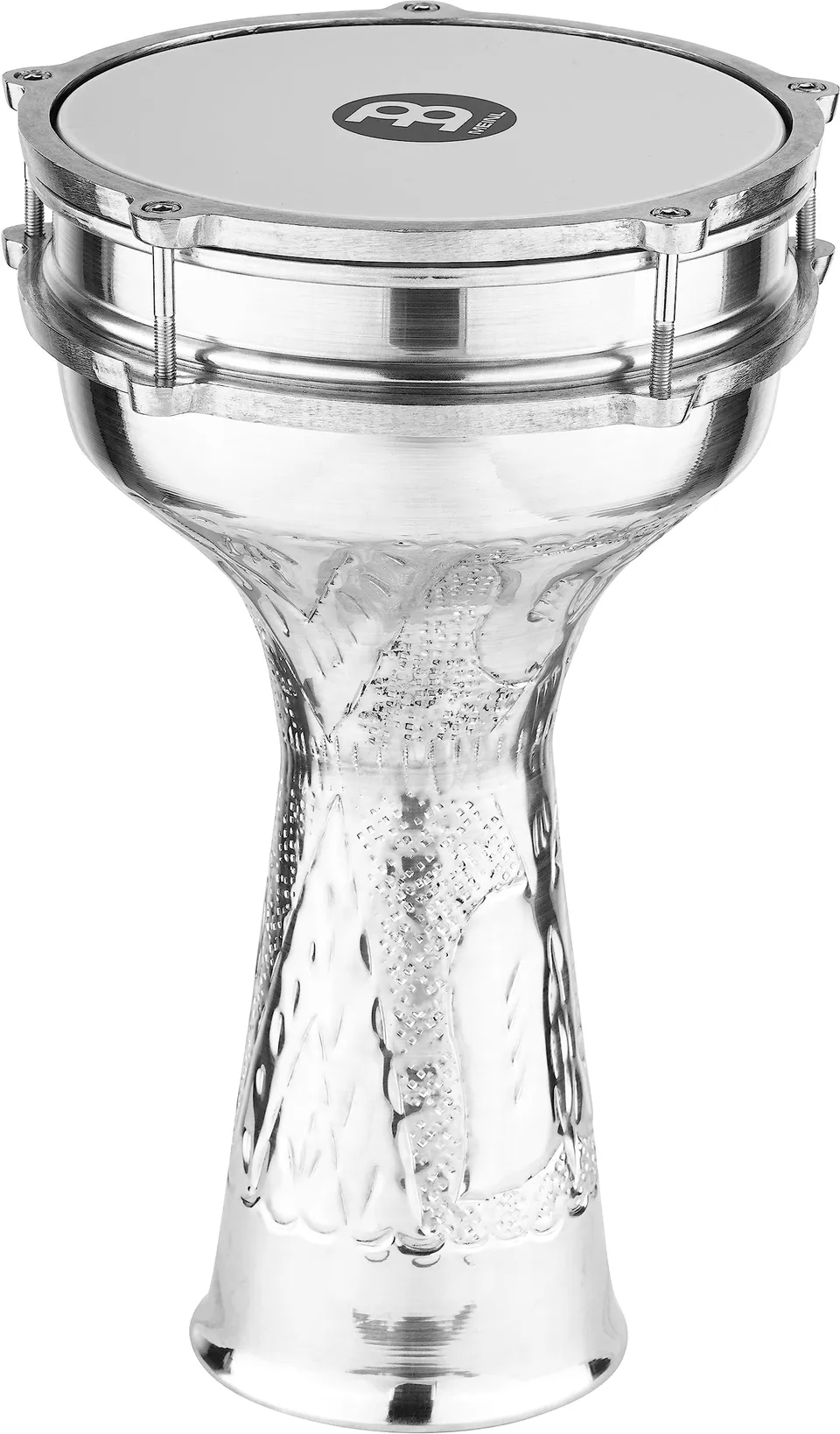 Meinl Darbukas HE-114 Darbuka Aluminium silber 8 Zoll
