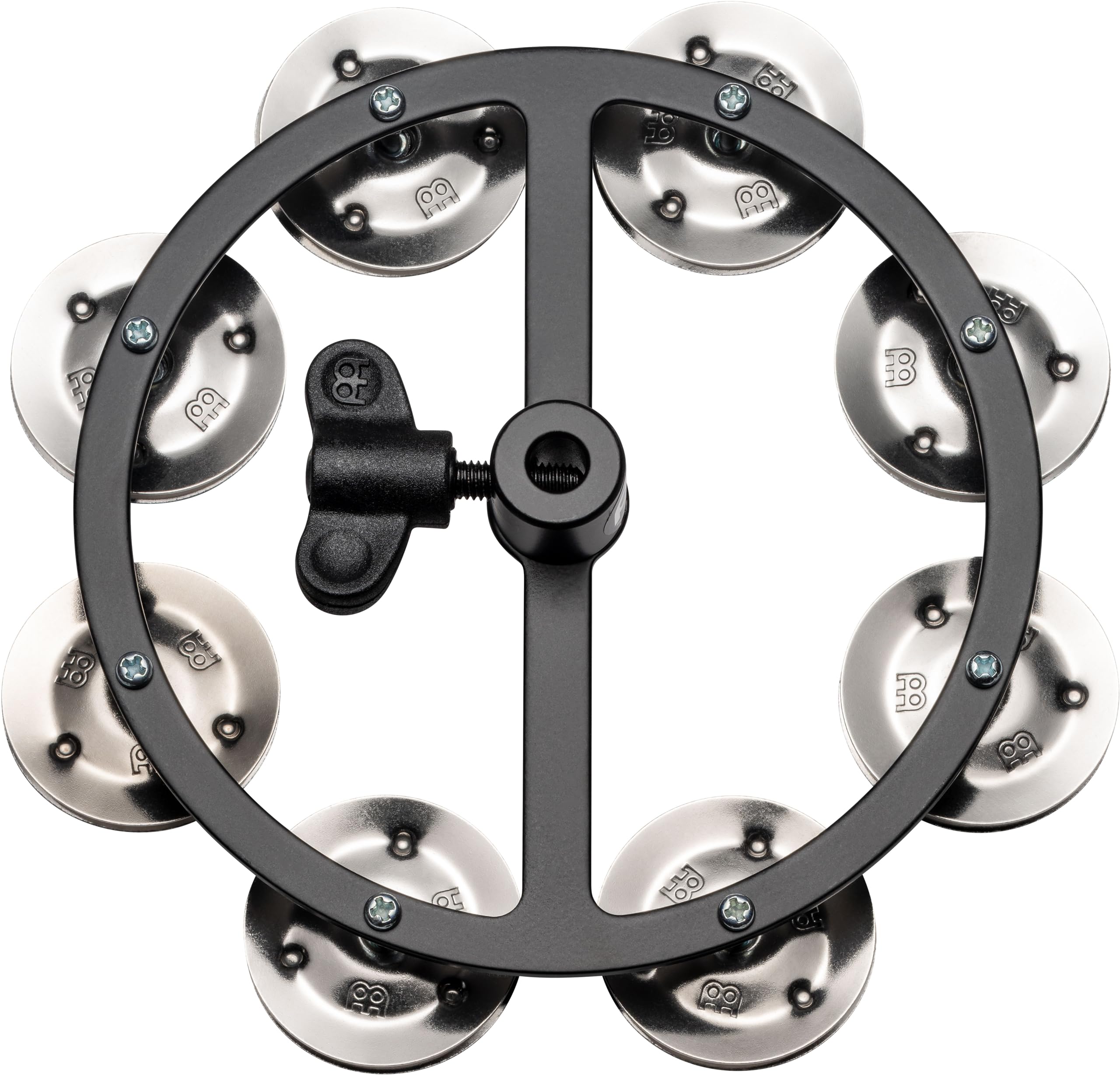 Meinl Tambourines HTHH1BK Hihat Tambourine schwarz Stahl