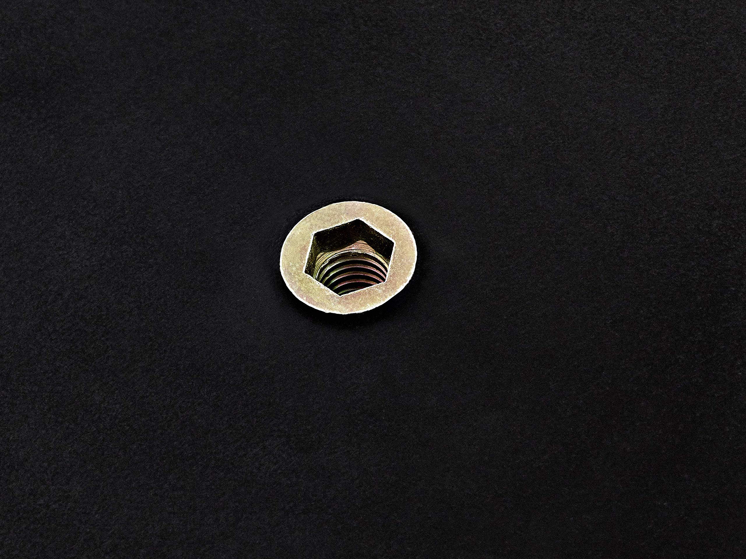 Meinl CJT Cajon Jingle Tap Schwarz Stahlschellen