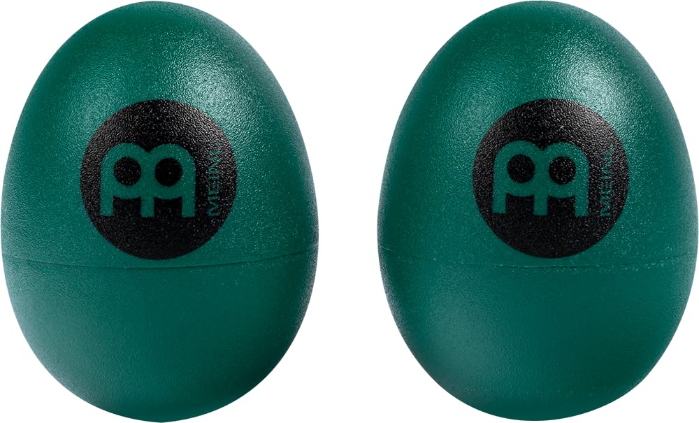 MEINL Hand Percussion ES2-GR Egg Shaker Grün Kunststoff
