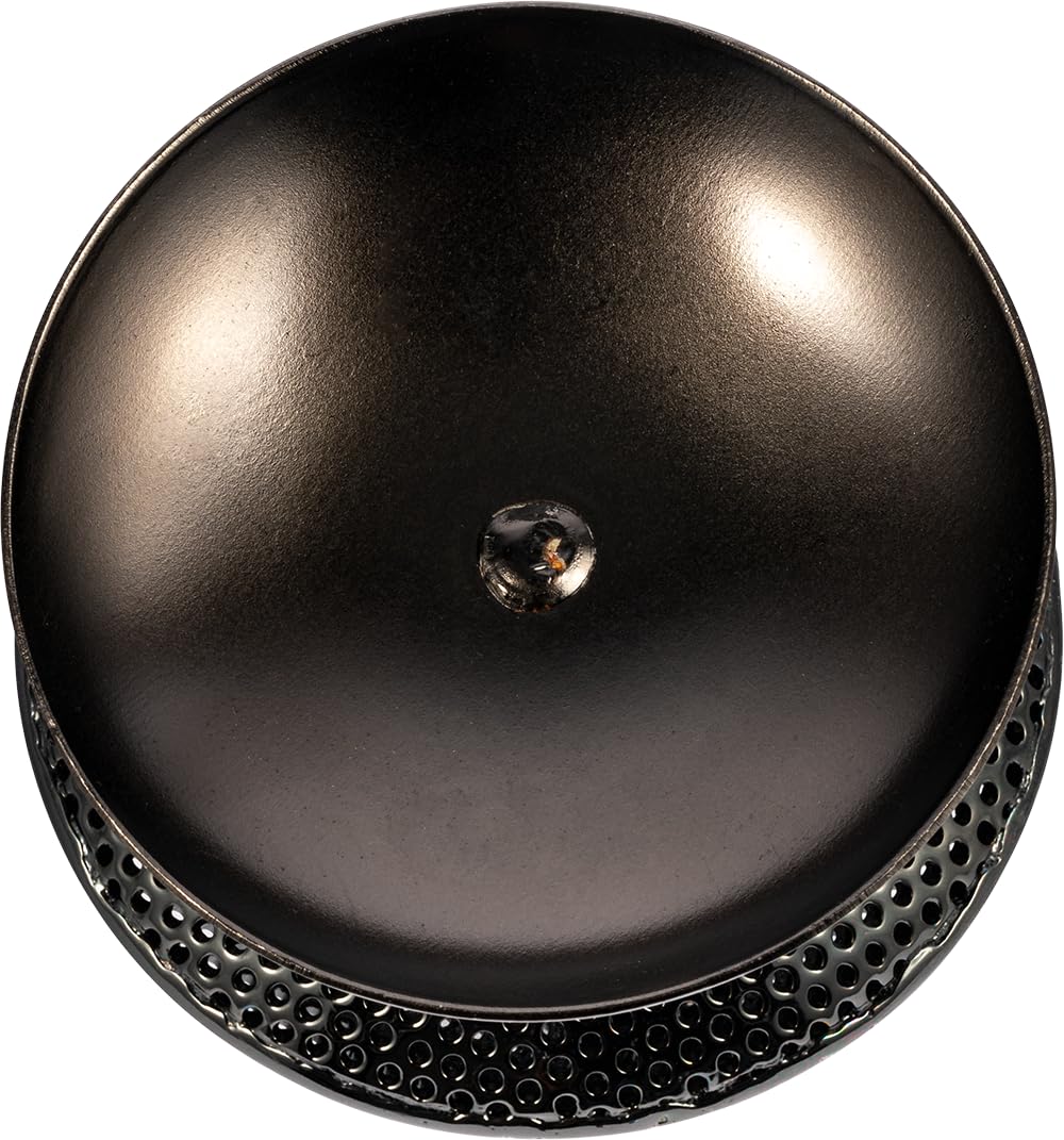 MEINL Hand Percussion SH17 Shaker Stahl Schwarz Gebogen