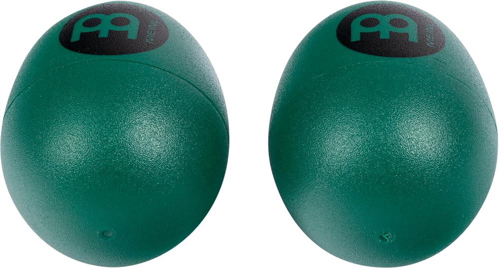 MEINL Hand Percussion ES2-GR Egg Shaker Grün Kunststoff