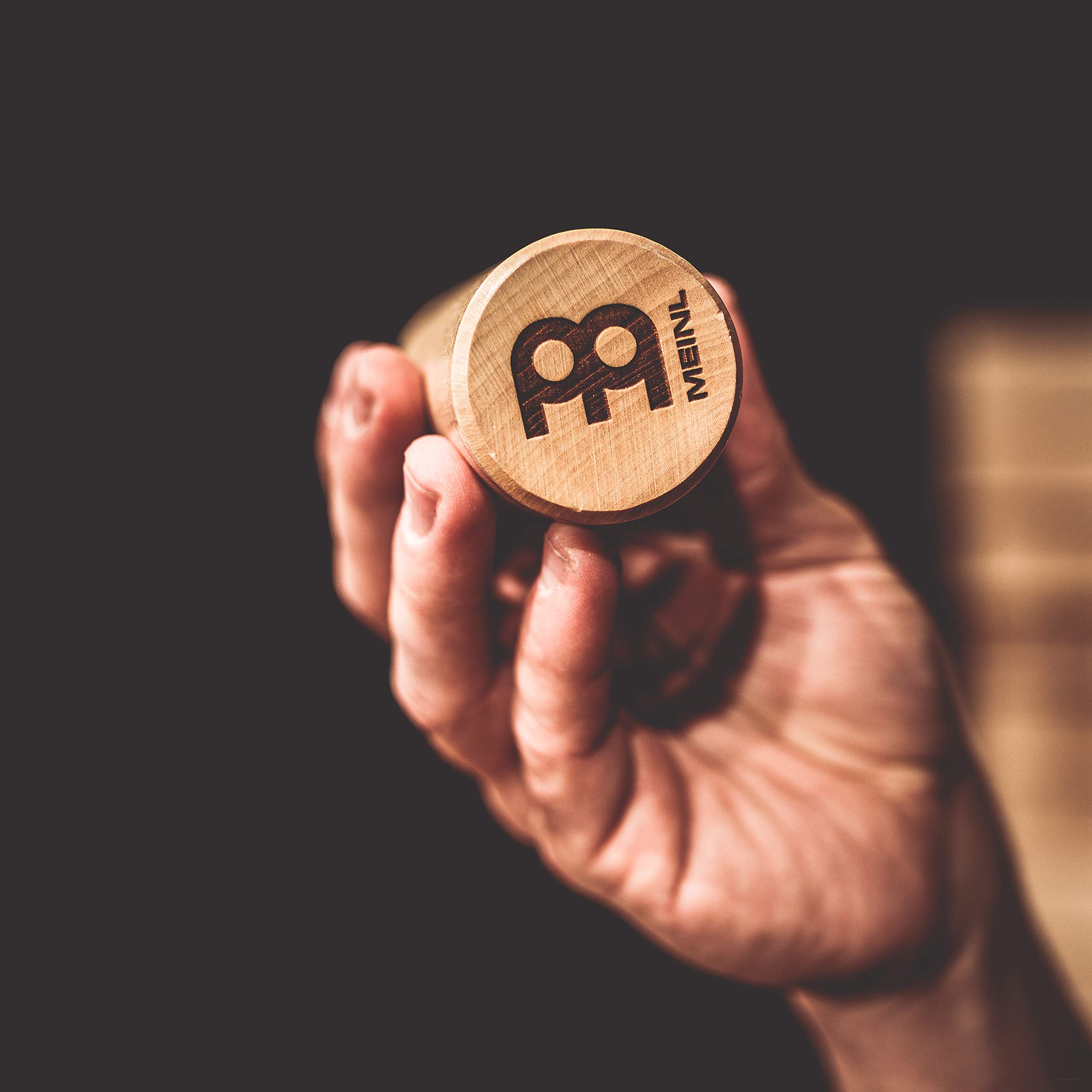 MEINL Hand Percussion SH58 Shaker Holz Medium Natur