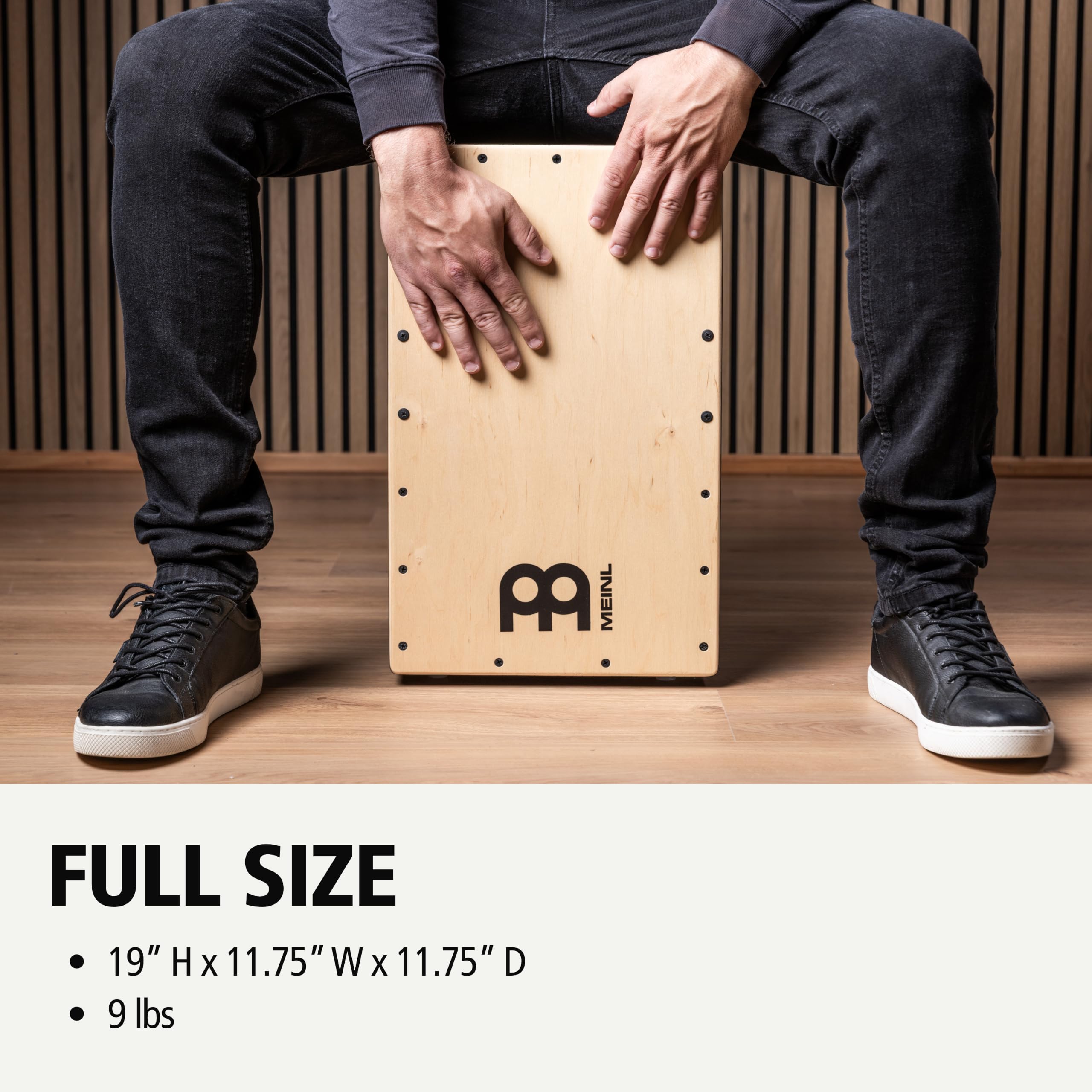 Meinl Pickup PSC100B Snarecraft Cajon Birke mit Tonabnehmer