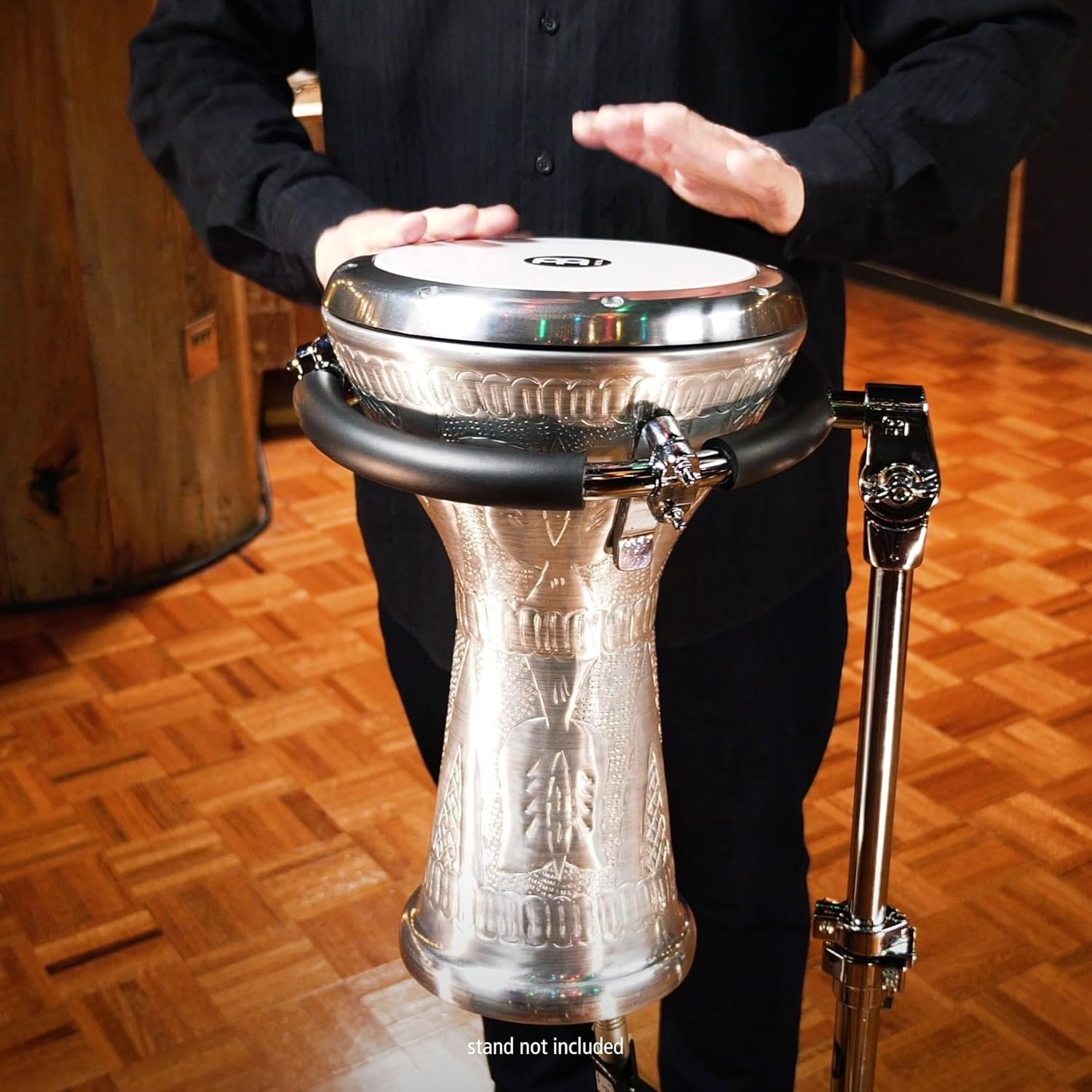 MEINL Darbukas HE-3030 Doumbek Silber Aluminium