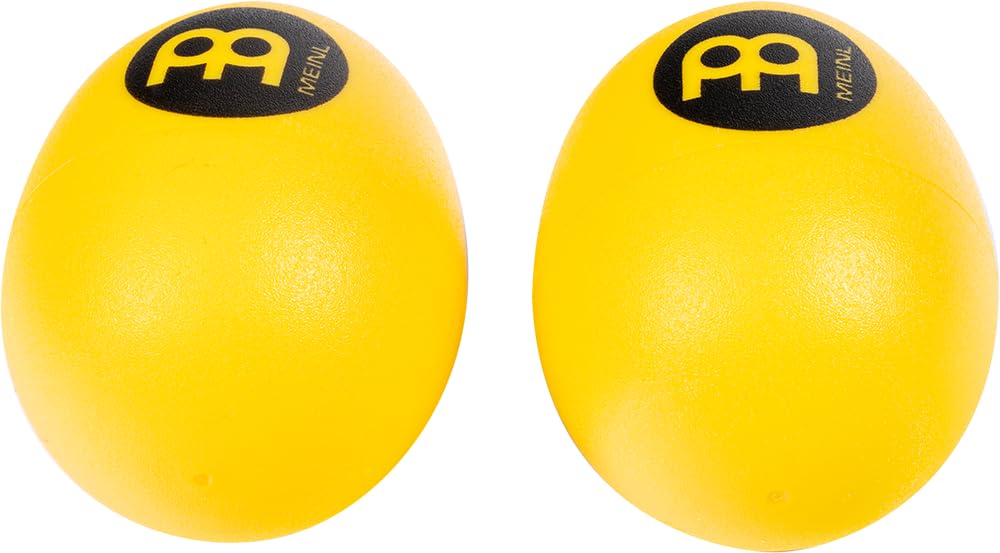 MEINL Hand Percussion ES2-Y Egg Shaker Gelb Kunststoff
