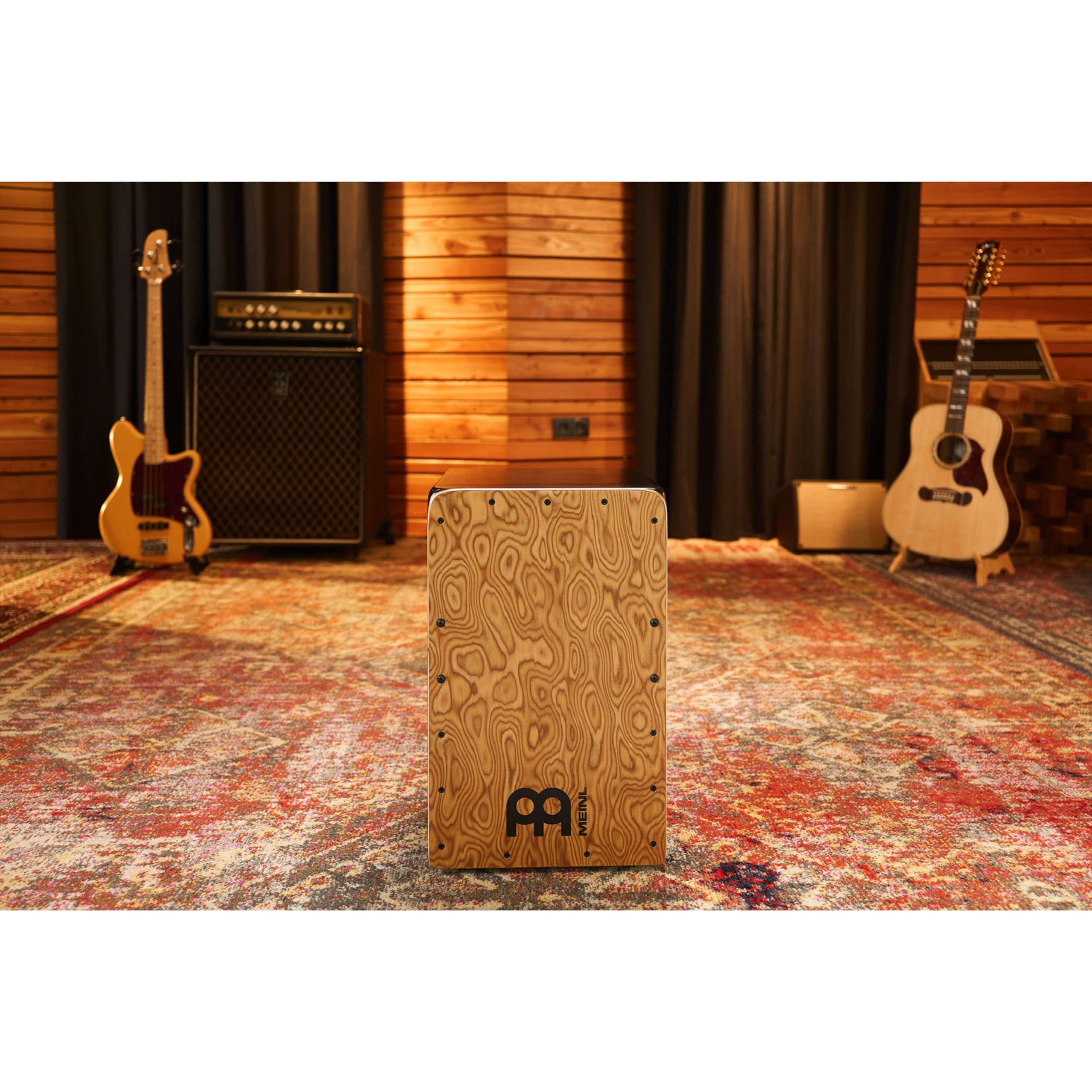Meinl Pickup PWC100MB Woodcraft Cajon Makah-Burl Tonabnehmer
