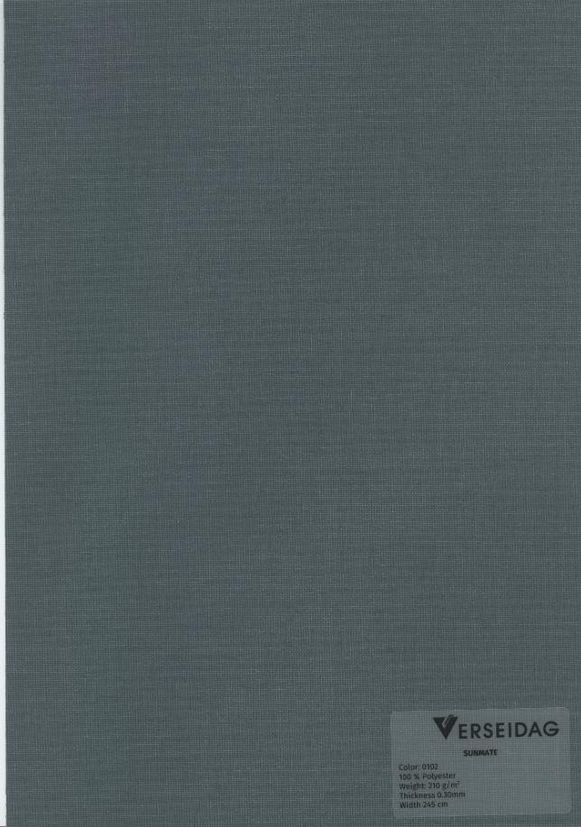 Sauleda Solar Pro Tech Sunmate 0102 Stoff Slate