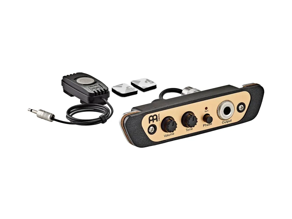 MEINL Cajon Preamp Pickup Kondensatormikrofon EQ