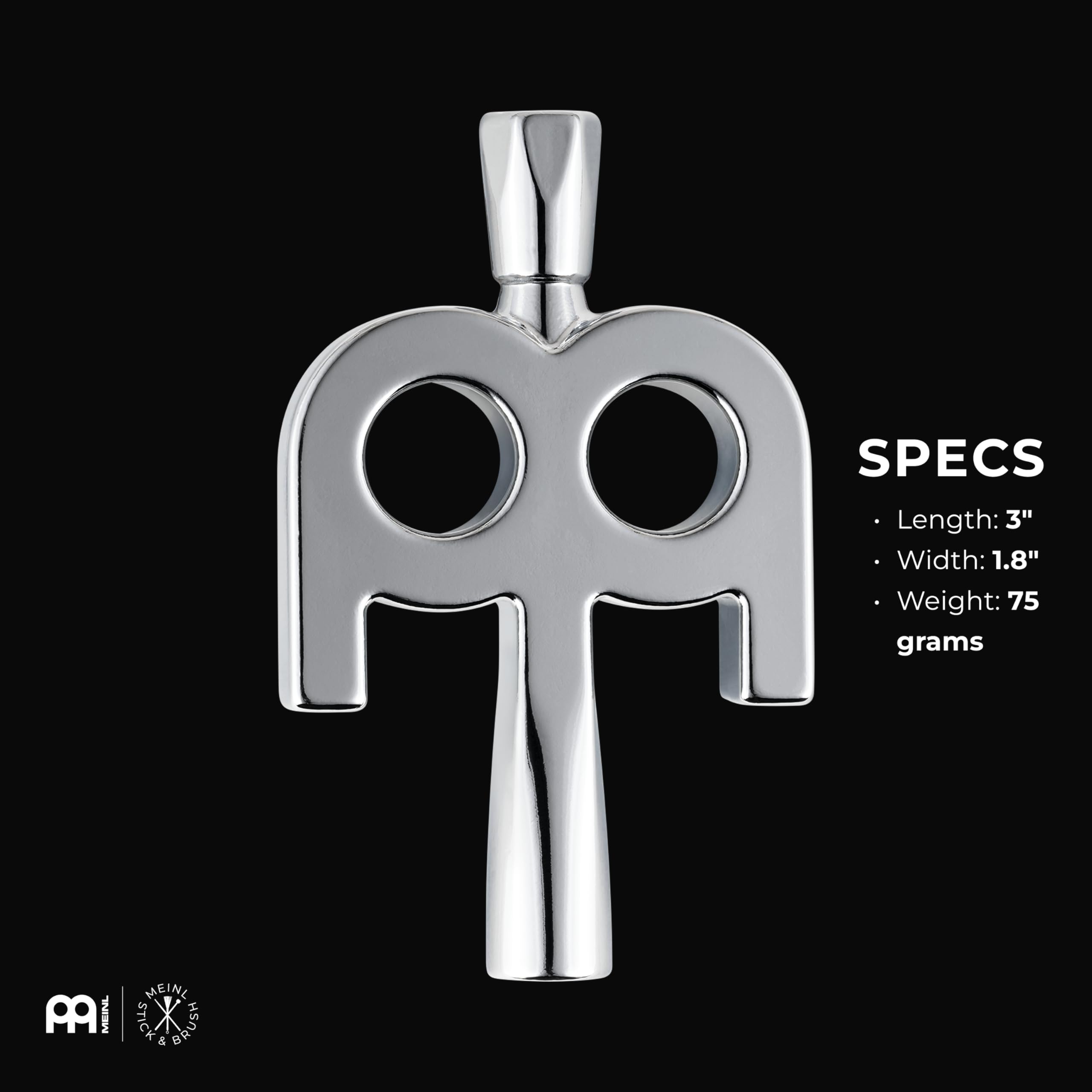 Meinl SB500 Kinetic Stimmschlüssel Drum Key Chrome
