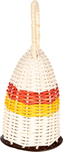 MEINL Hand Percussion CAX2 Caxixi Medium Rattan Kokosnuss
