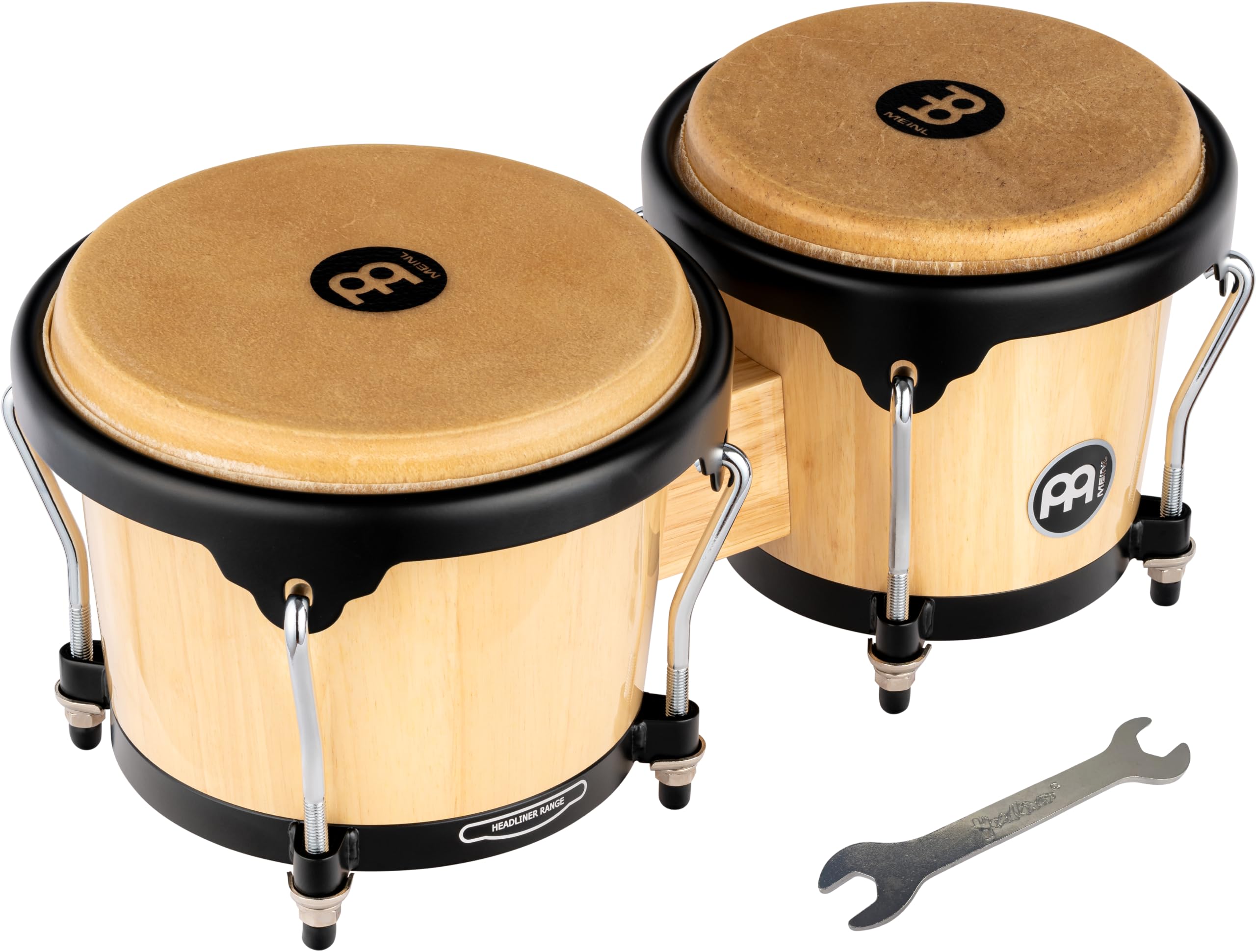 Meinl Headliner HB100NT Bongos Natur Büffelfell