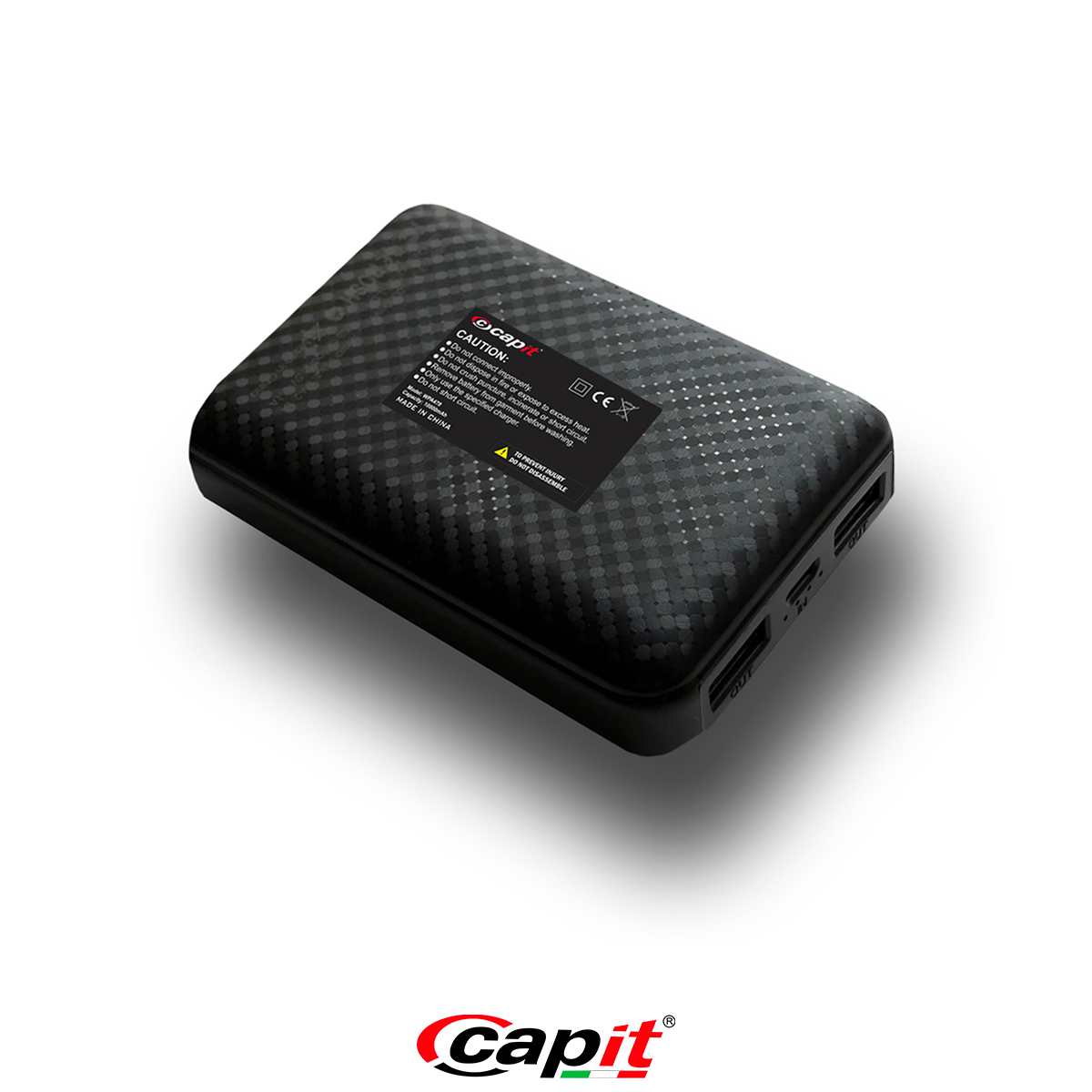 Capit Joule Powerbank 10000mAh USB Fast-Charge 2-Port