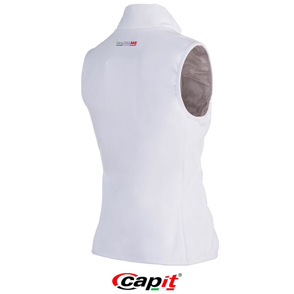 Capit Joule Heizweste Weiß Beheizbar Softshell USB