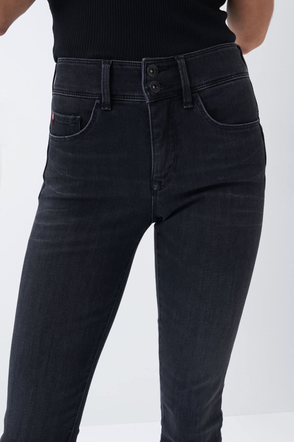 Salsa Secret Push In Skinny Jeans dunkel Größe 28