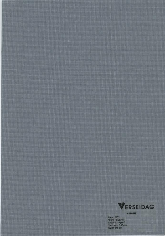 Sauleda Solar Pro Tech Sunmate 0959 Markisenstoff Aluminium