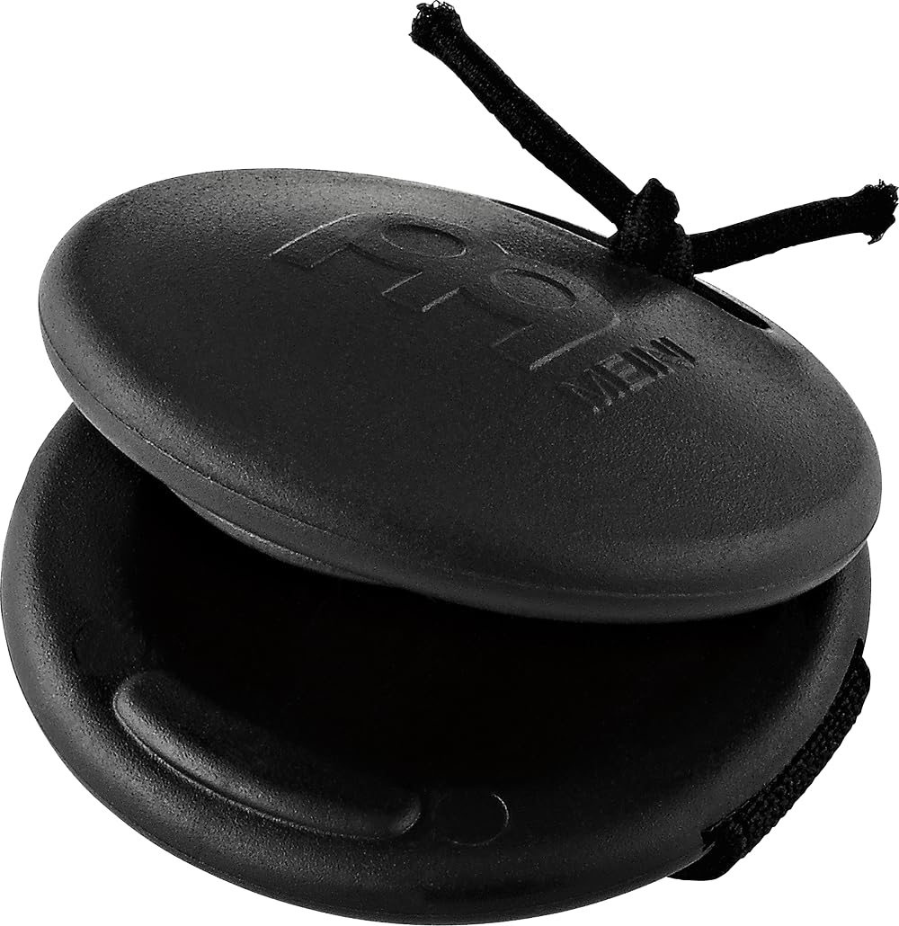 Meinl PCRC1BK Cajon Ring Castanet Finger schwarz