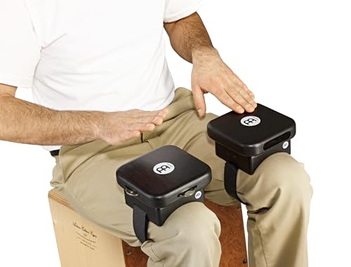 Meinl KP-JT-BK Knee Pad Snare Tap Siam-Eiche Schwarz