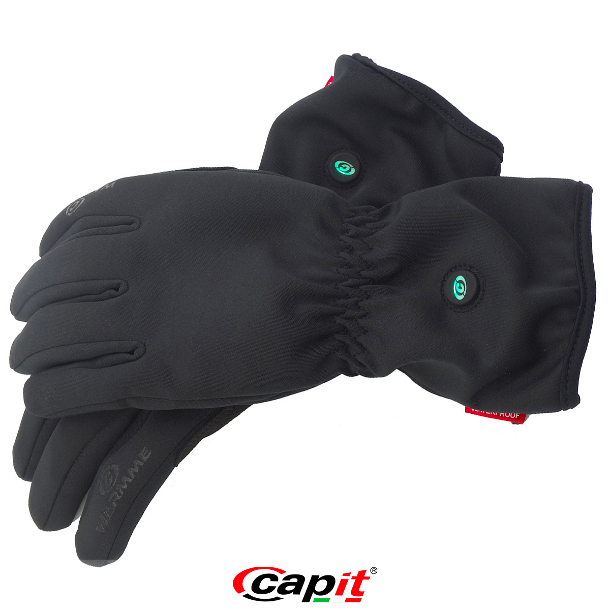 Capit Urban Heizhandschuhe Schwarz Leder Touch 2200mAh