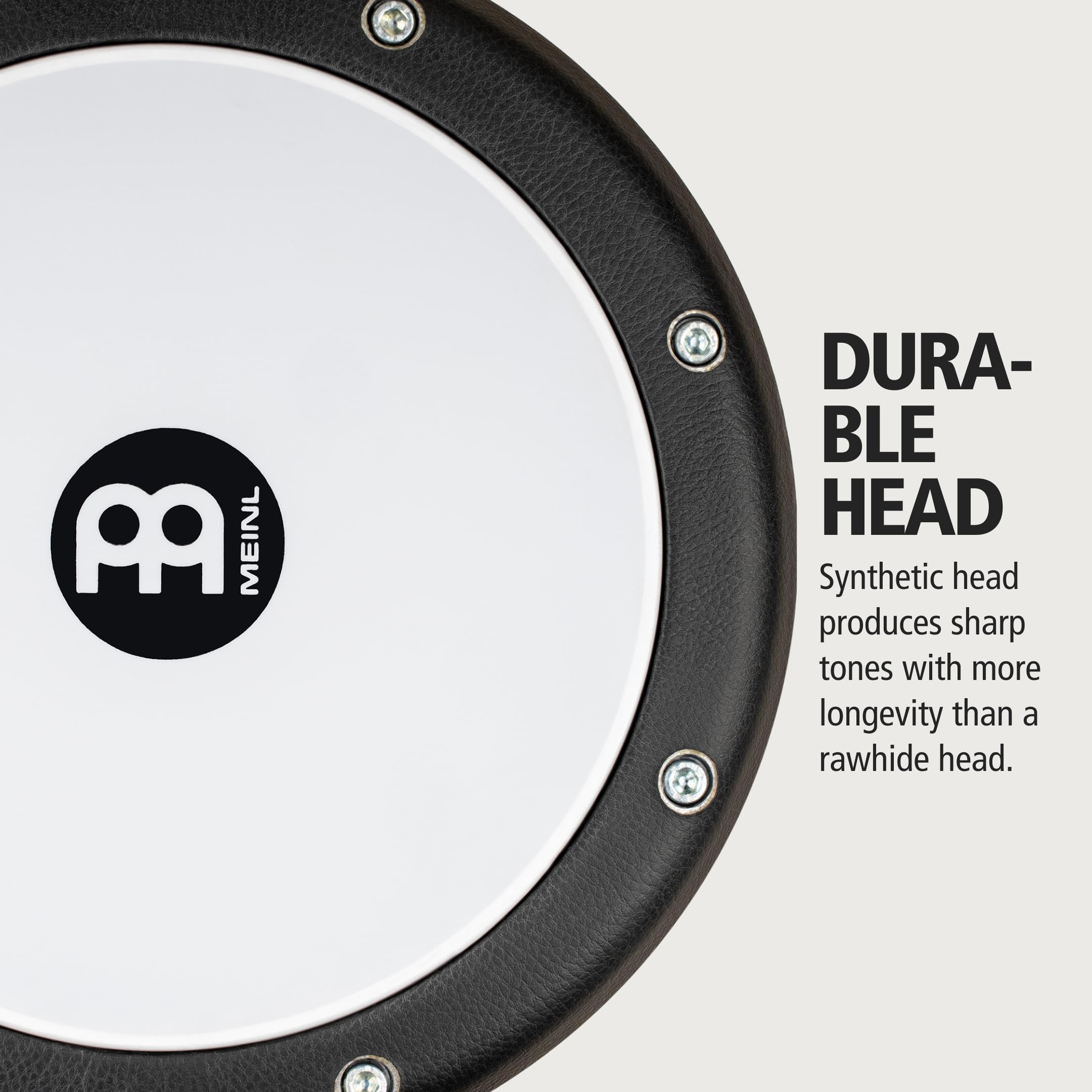 MEINL HE-3000 Doumbek Aluminium Schwarz Fell