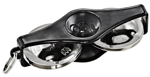 MEINL Percussion KRT-BK Tamburin Anhänger Schwarz ABS Mini