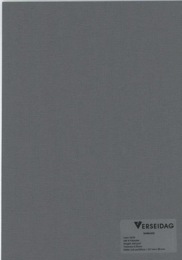 Sauleda Office Sunblock 0979 Markisenstoff Meterware blickdicht