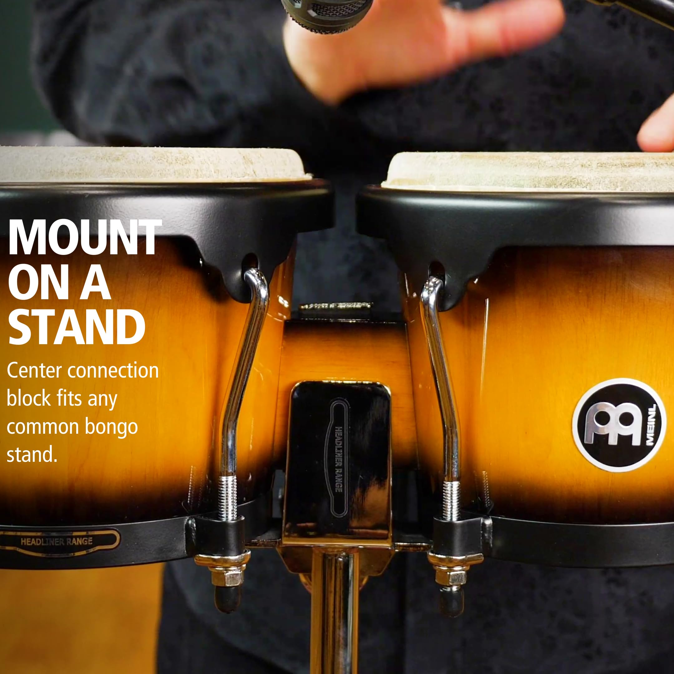 MEINL Bongos HB100VSB Headliner Holz Vintage Sunburst