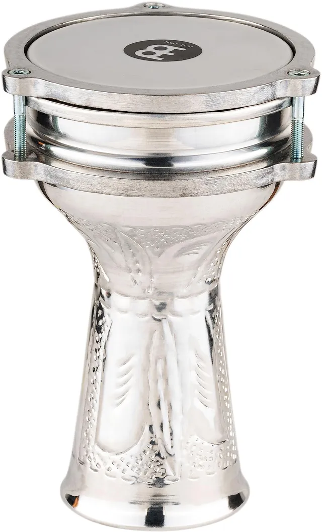 Meinl HE-051 Mini Darbuka Aluminium silber 11 cm