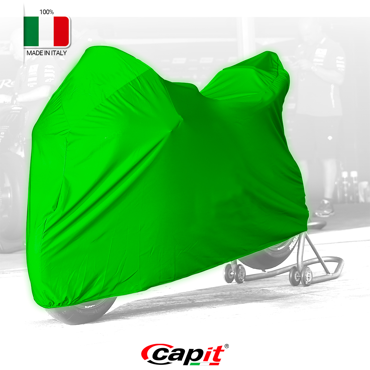 Capit Coprimoto Motorradabdeckung Indoor elastisch