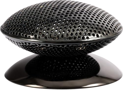 MEINL Hand Percussion SH17 Shaker Stahl Schwarz Gebogen