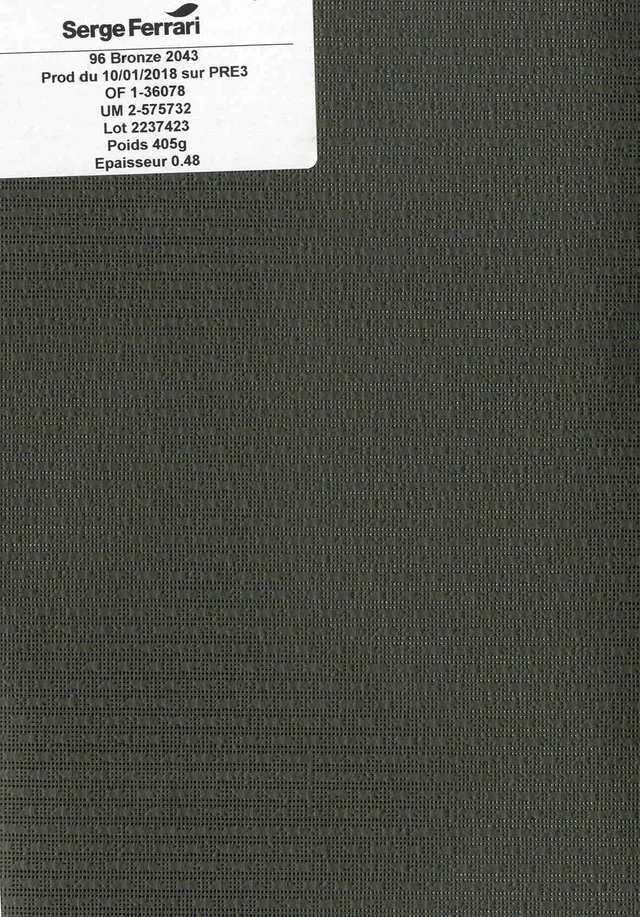 Sauleda Office Soltis Lounge 96-2043 Markisenstoff Bronze