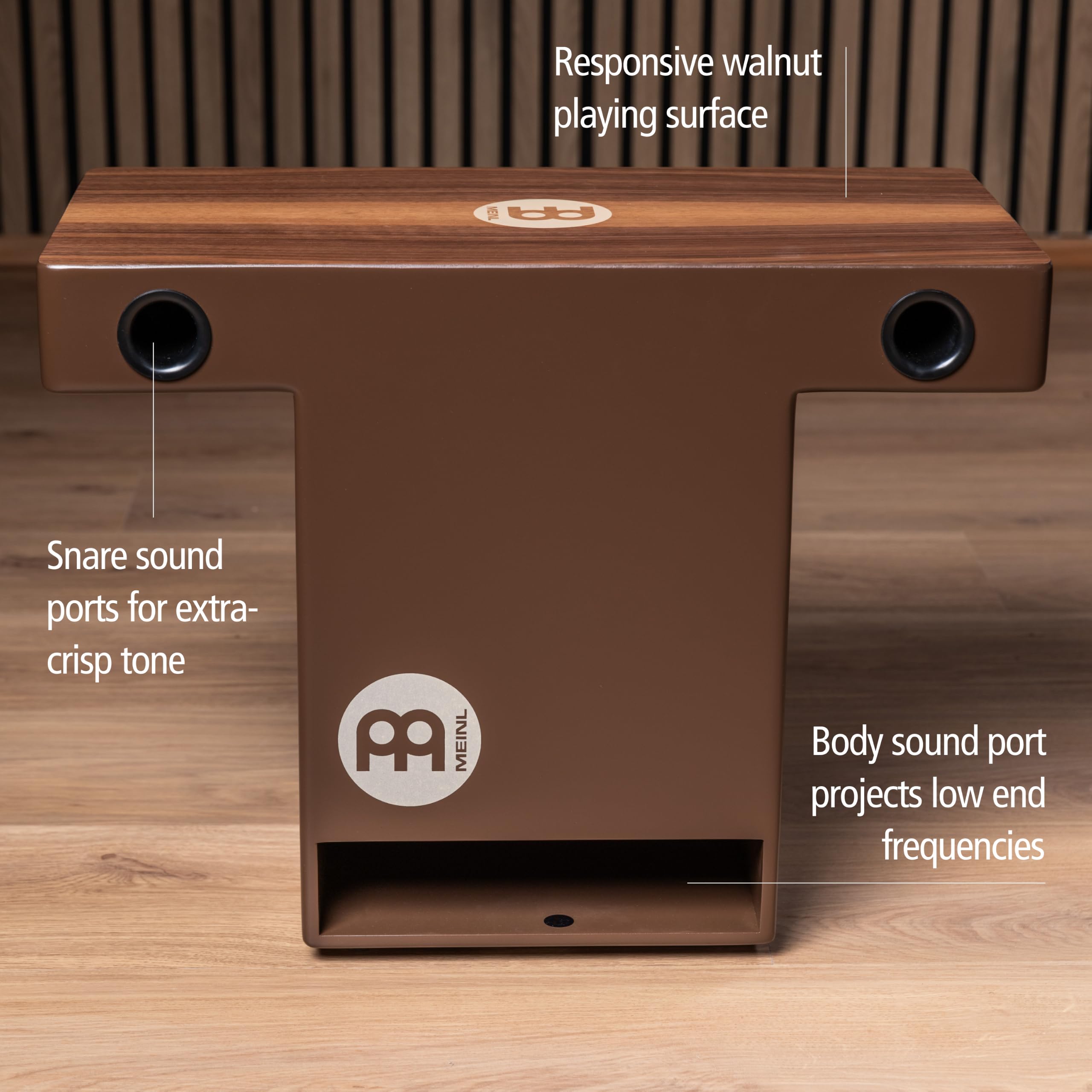 Meinl TOPCAJ2WN Turbo Slaptop Cajon Walnuss
