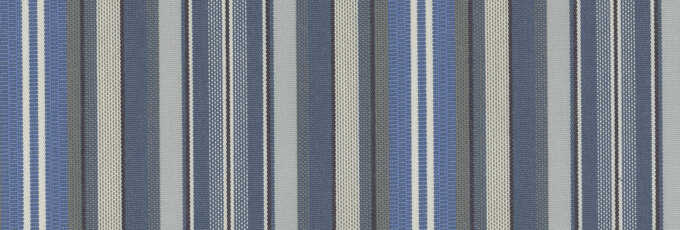 Sauleda Solar Pro Agora Markisenstoff Rayure Azul