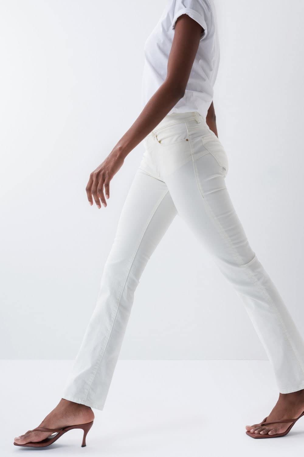 Salsa Destiny Push Up Jeans Slim Größe 30 naturfarben