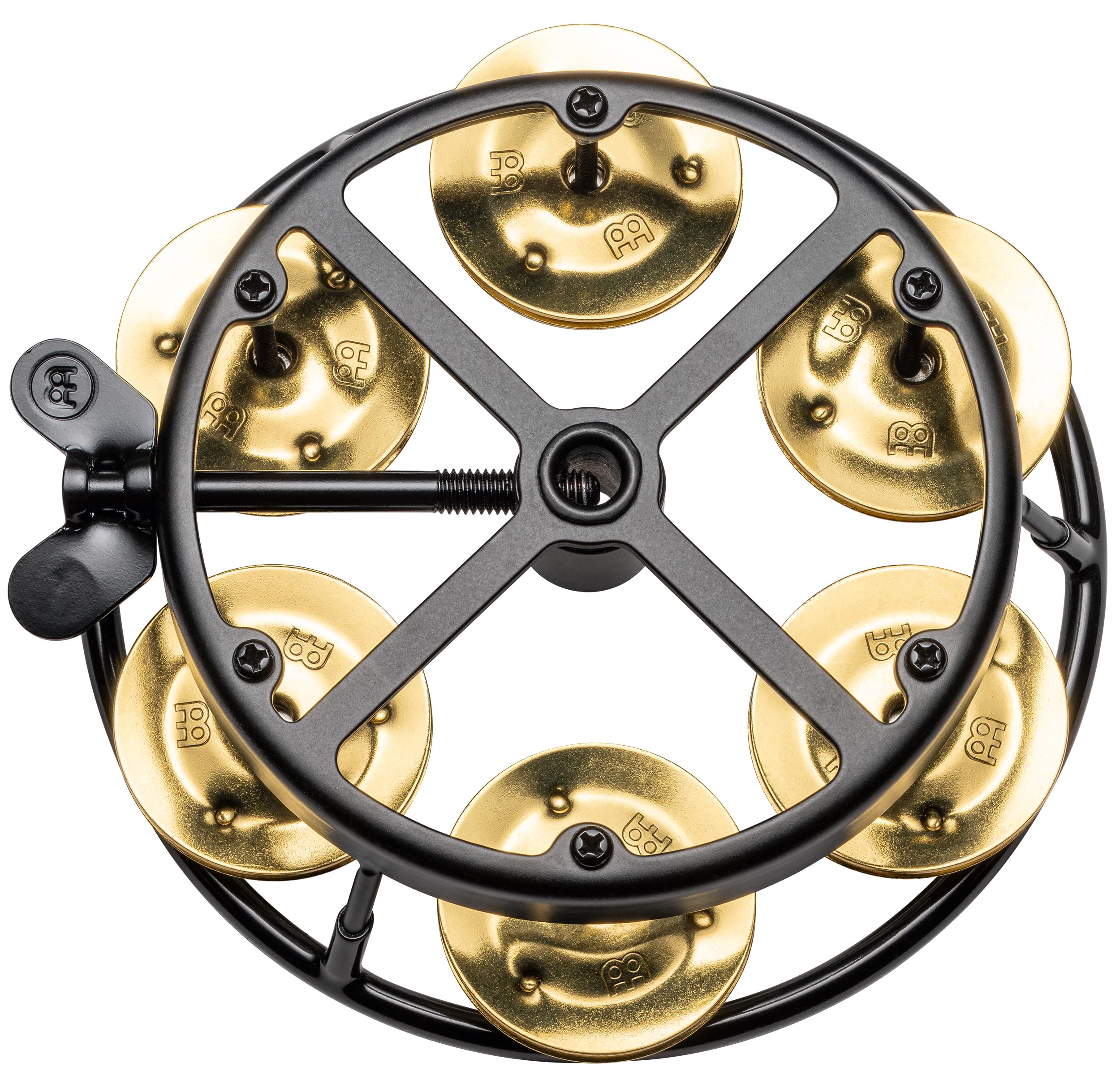 Meinl Tambourines THH1B-BK Hihat Tamburin Messing 5 Zoll