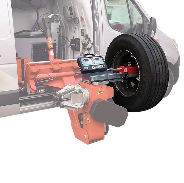 Fasep B160 Hoplà LKW Wuchtmaschine Batterie Mobil