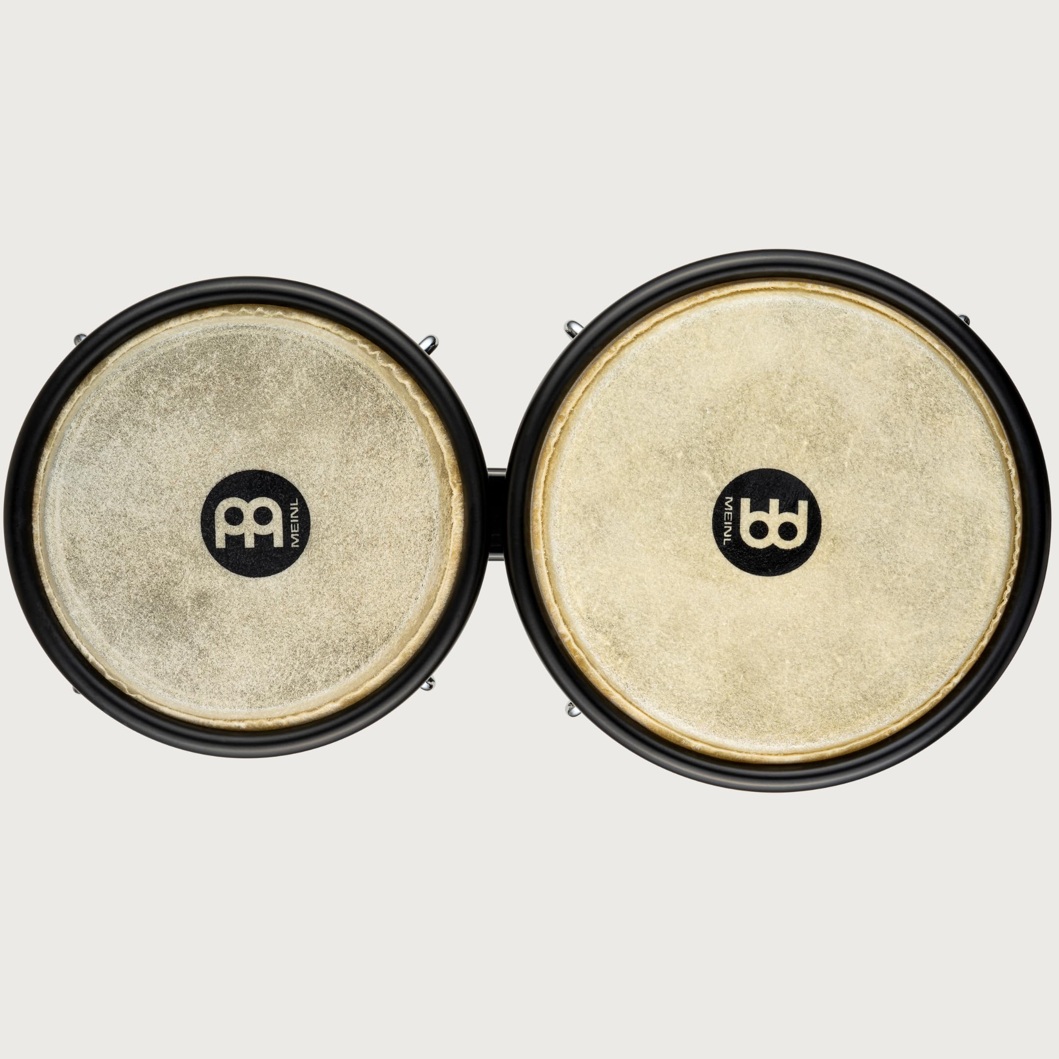 Meinl Bongos BPP-1 Percussion-Set schwarz-natur mit Shaker