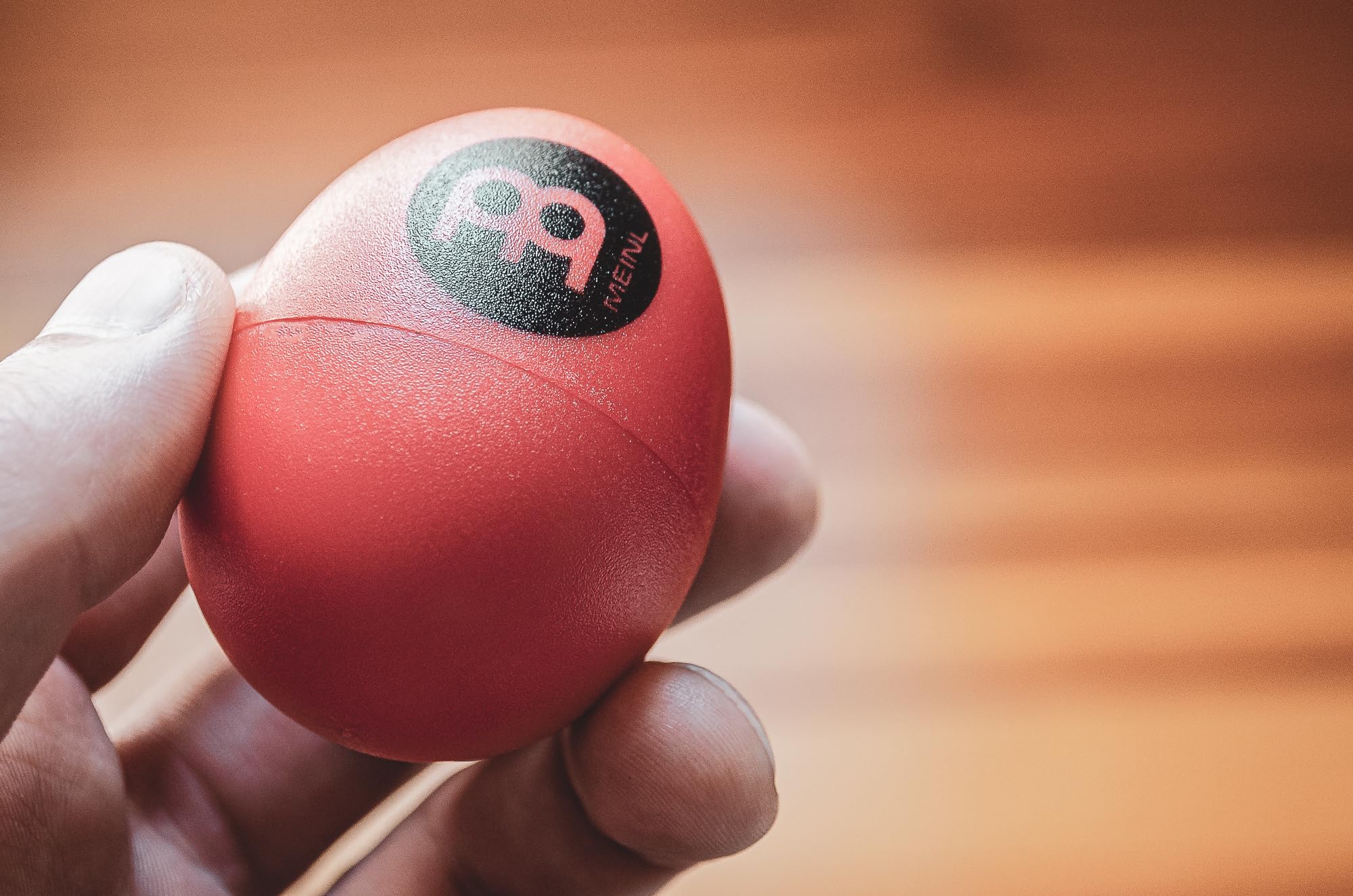 Meinl Hand Percussion ES2-R Egg Shaker Rot Kunststoff
